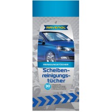 Scheibenreinigungstücher влажные салфетки для стекол, фар, зеркал автомобиля 