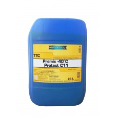 TTC - Protect C11 Premix -40ºC Желтый готовый антифриз